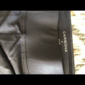 Carbon 38 takara leggings. Silver. Size small.